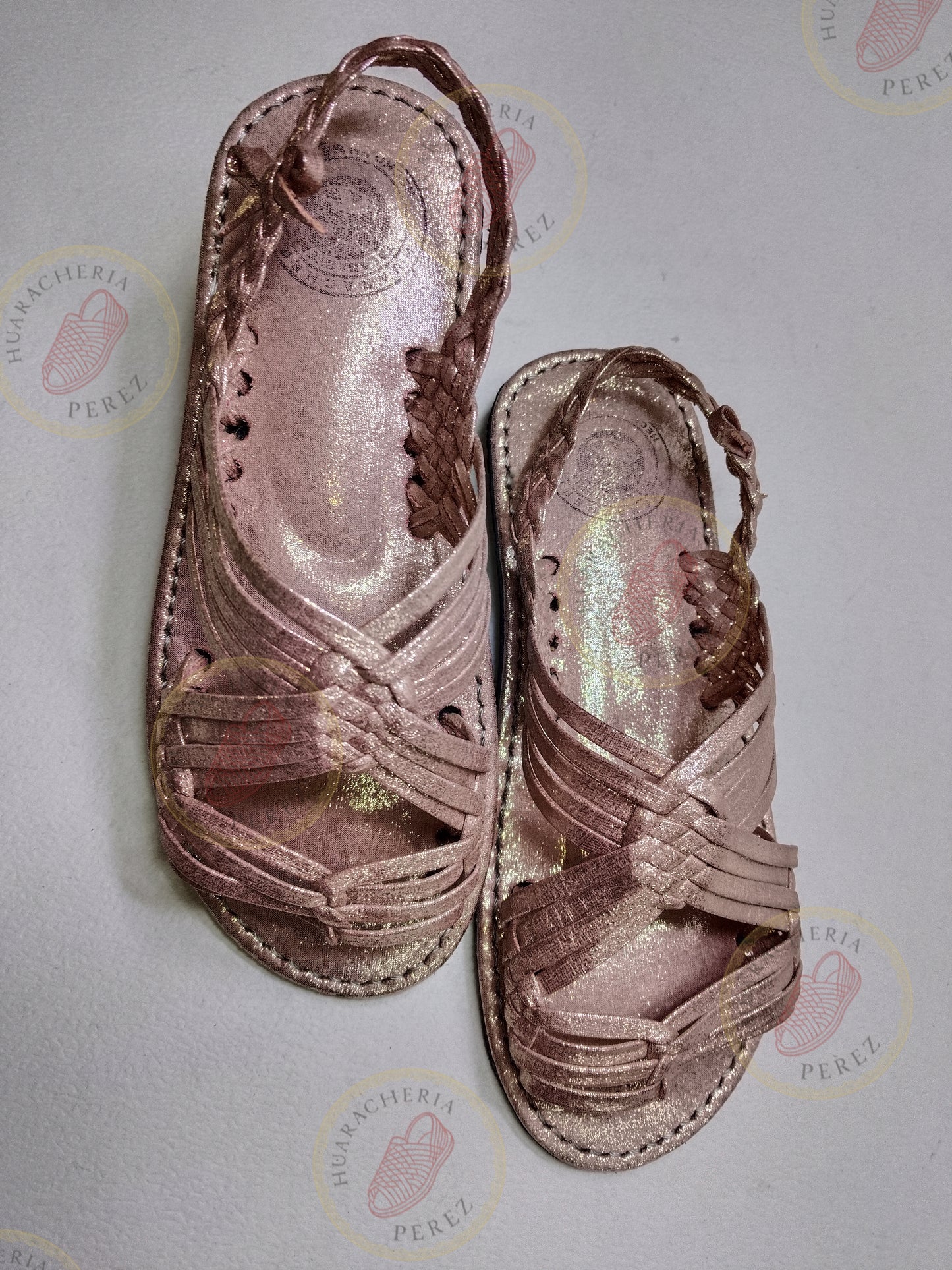 Sparkle Weave – Women’s Handwoven Huarache in Shimmer Finish