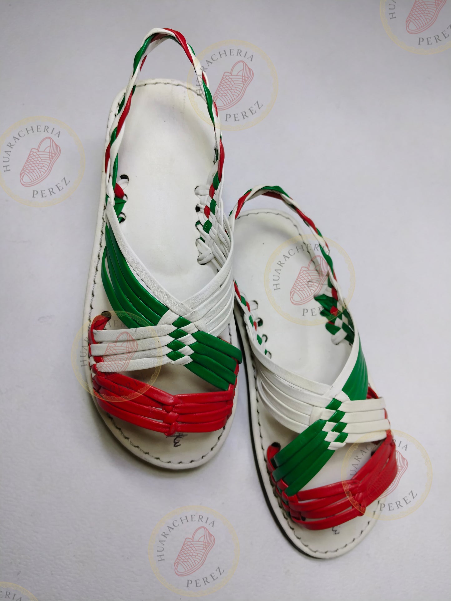 Mexican Colors Handwoven Huarache – Flat Comfort Sole