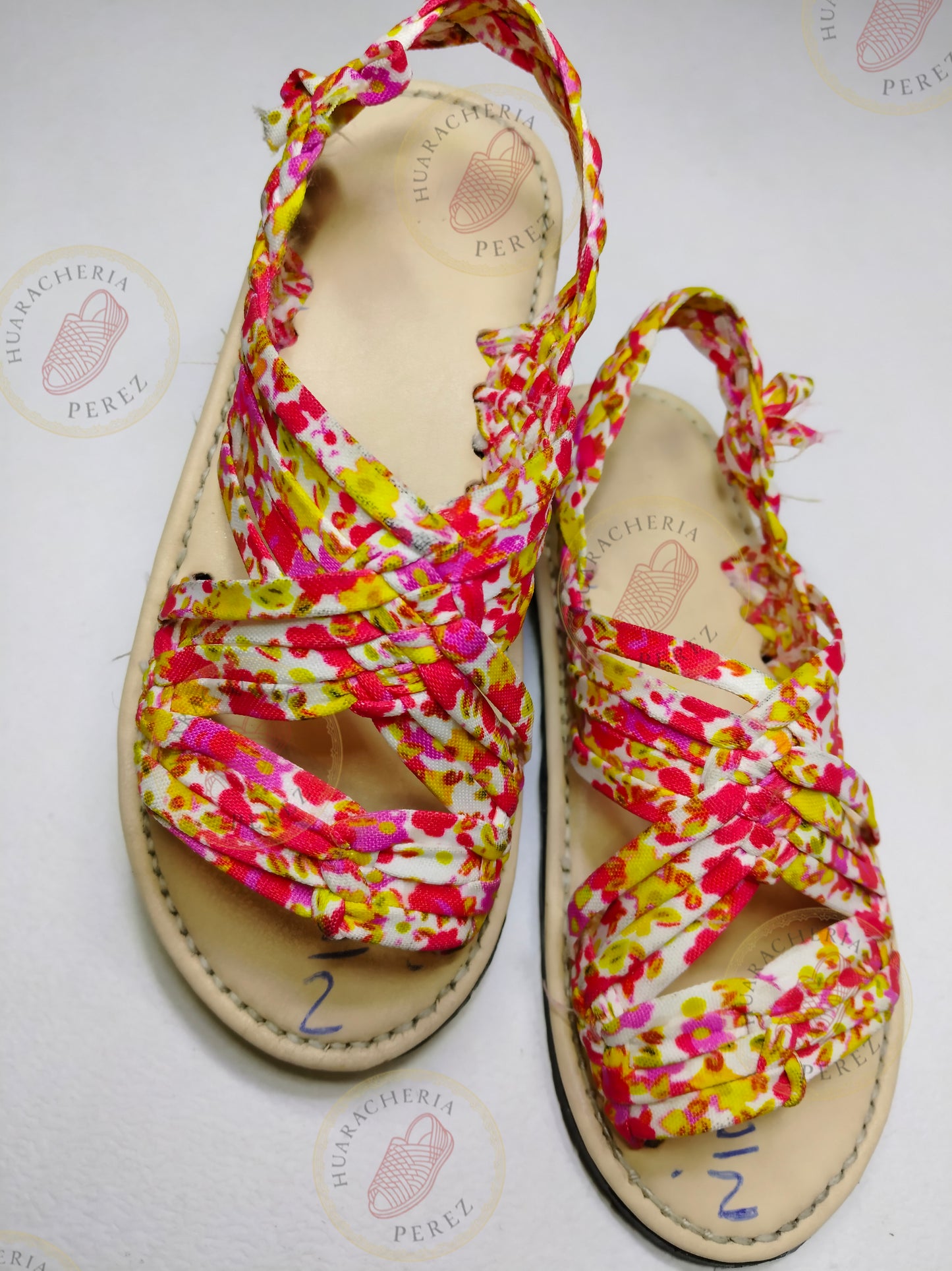 Woven styles - floral handcrafted huaraches