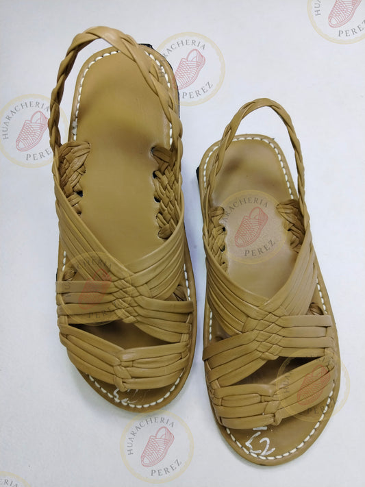 Traditional Woven Huarache – Classic Unisex Leather Sandal