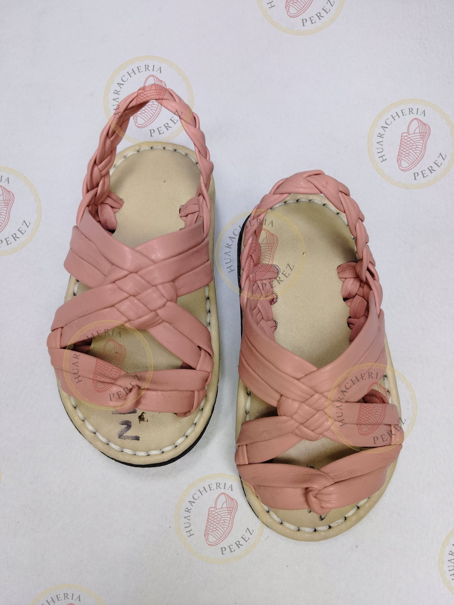 Dulce Tejido – Huarache tejido para niños en colores pastel