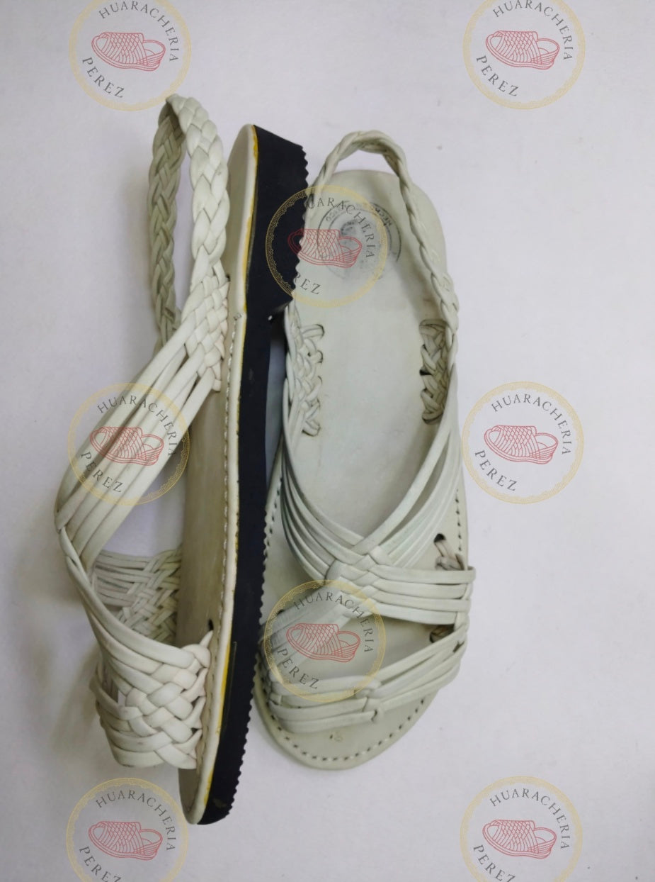Huarache de Tacón Tejido – Frescura Artesanal