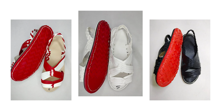 Red Sole Huarache Collection – Bold Style, Handcrafted Comfort