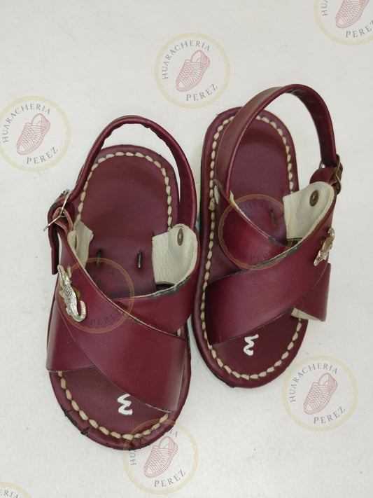 Smooth Crossed Huarache – Boys’ Everyday Comfort