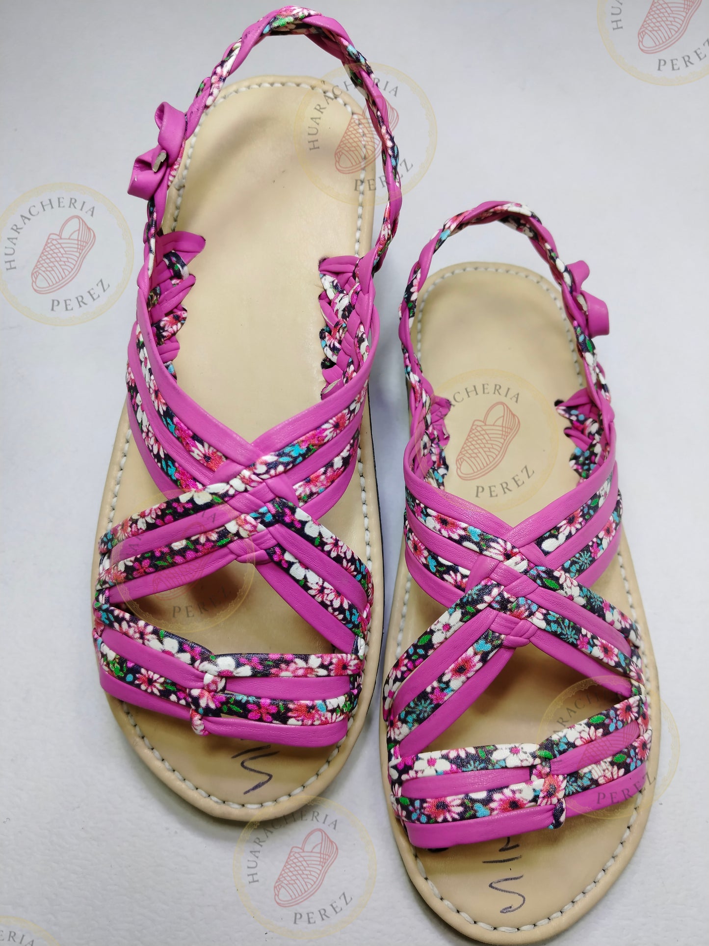 Woven styles - floral handcrafted huaraches