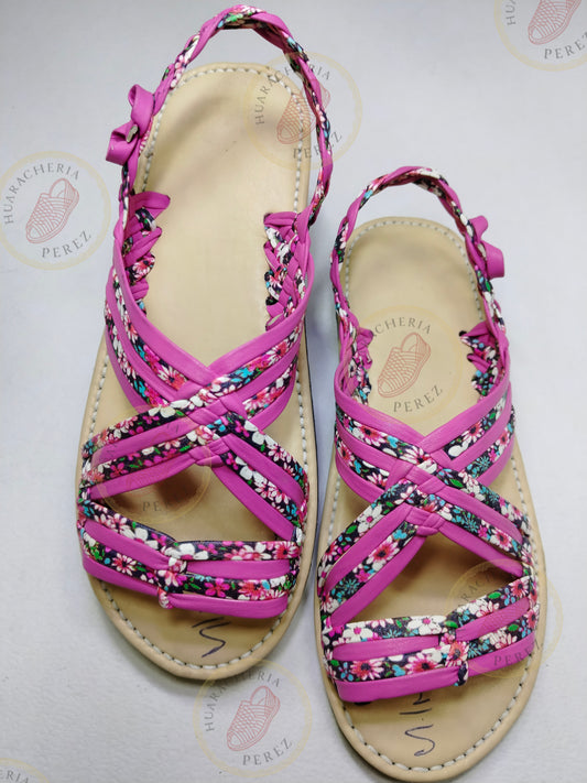 Woven styles - floral handcrafted huaraches