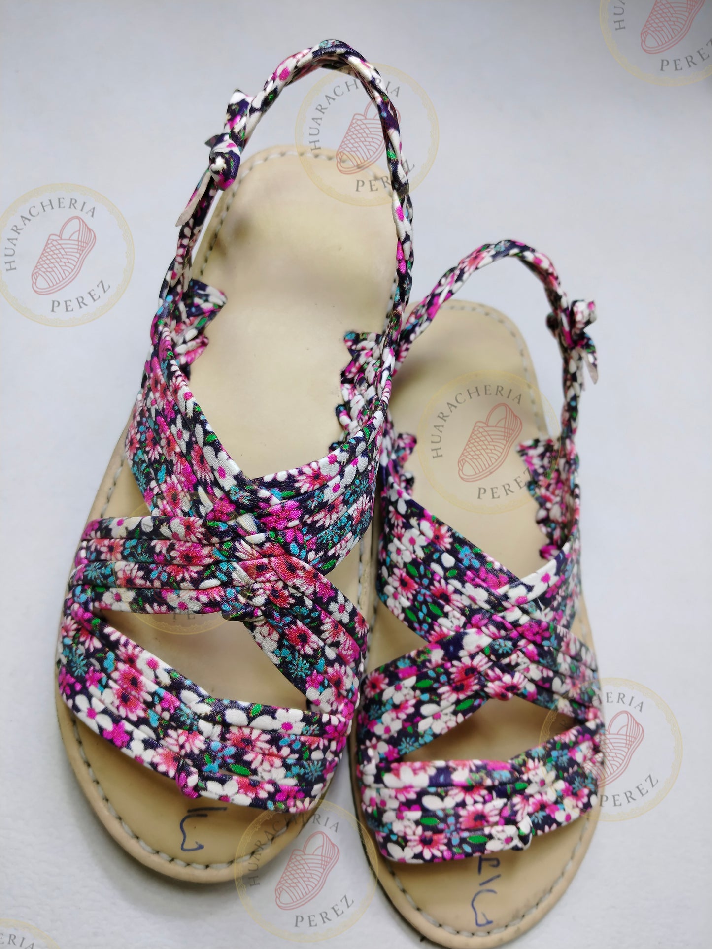 Woven styles - floral handcrafted huaraches