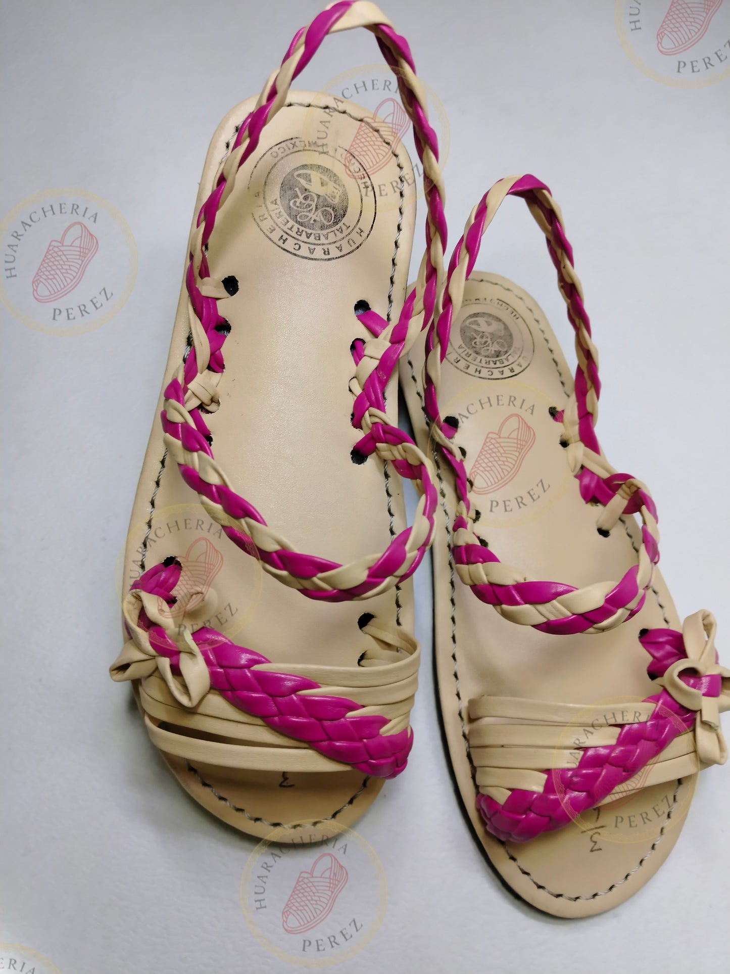Braided Elegance – Women’s Woven Huarache with Golden Accents