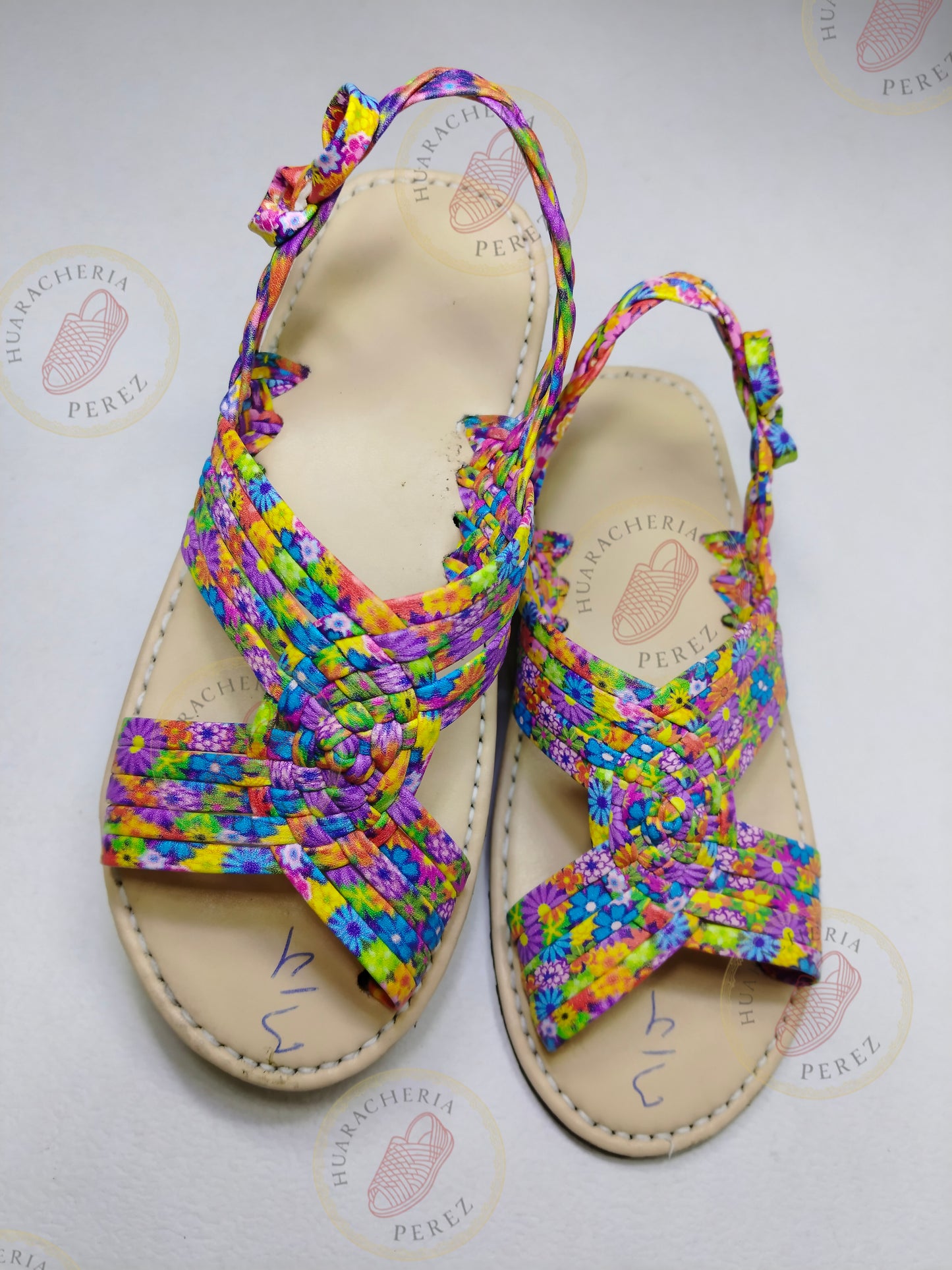 Woven styles - floral handcrafted huaraches