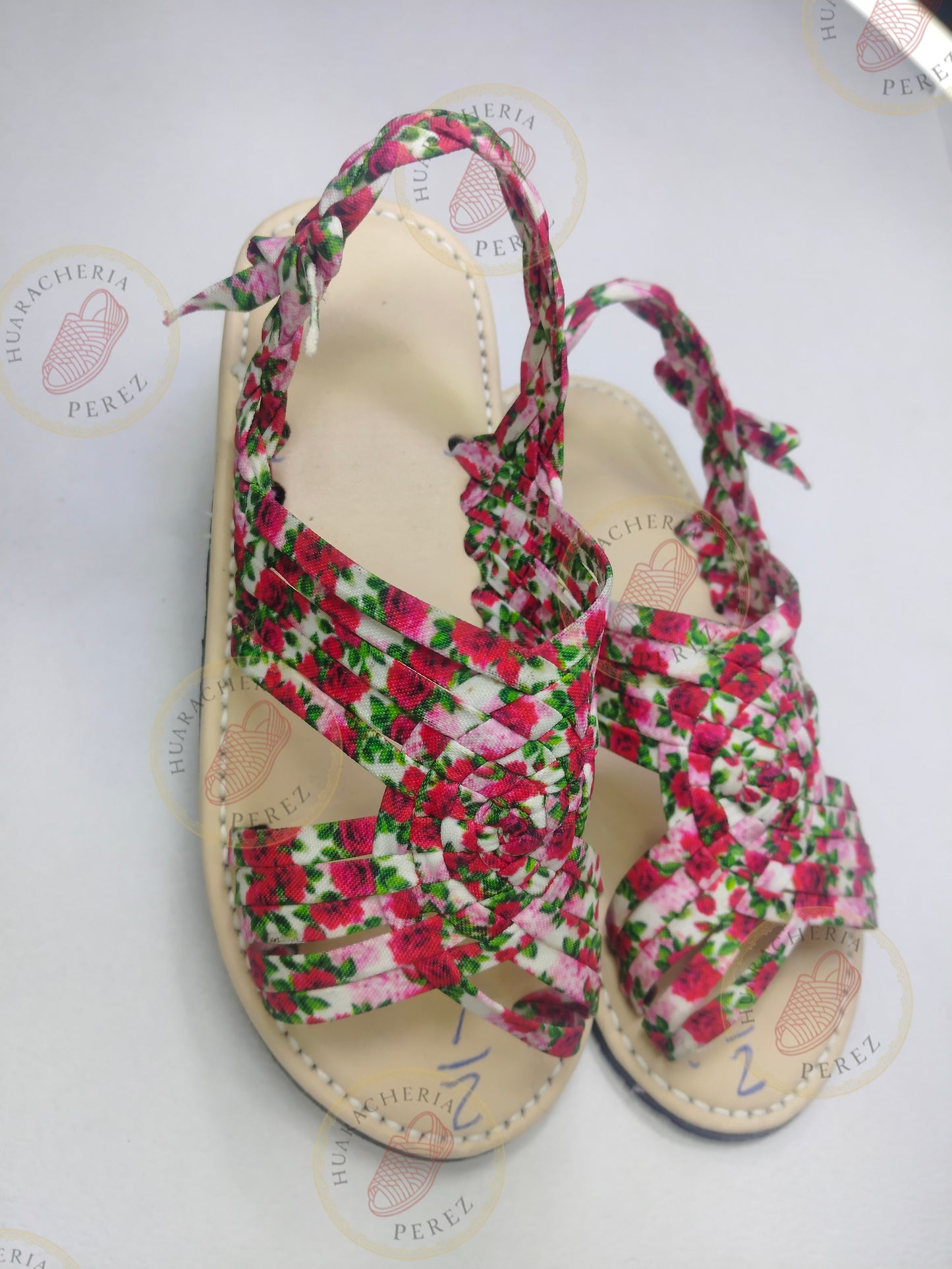 Woven styles - floral handcrafted huaraches