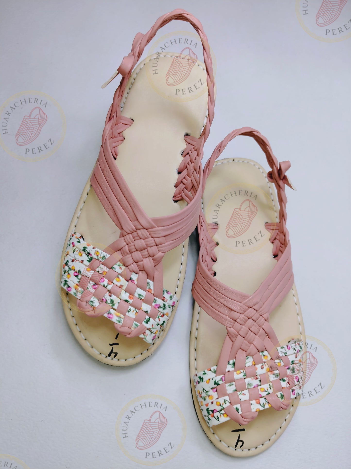 Braided Elegance – Women’s Woven Huarache with Golden Accents