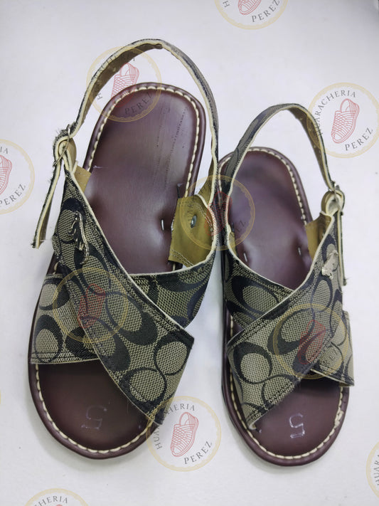 Urban Iguana – Crossband Artisan Huarache (Burgundy Edition)