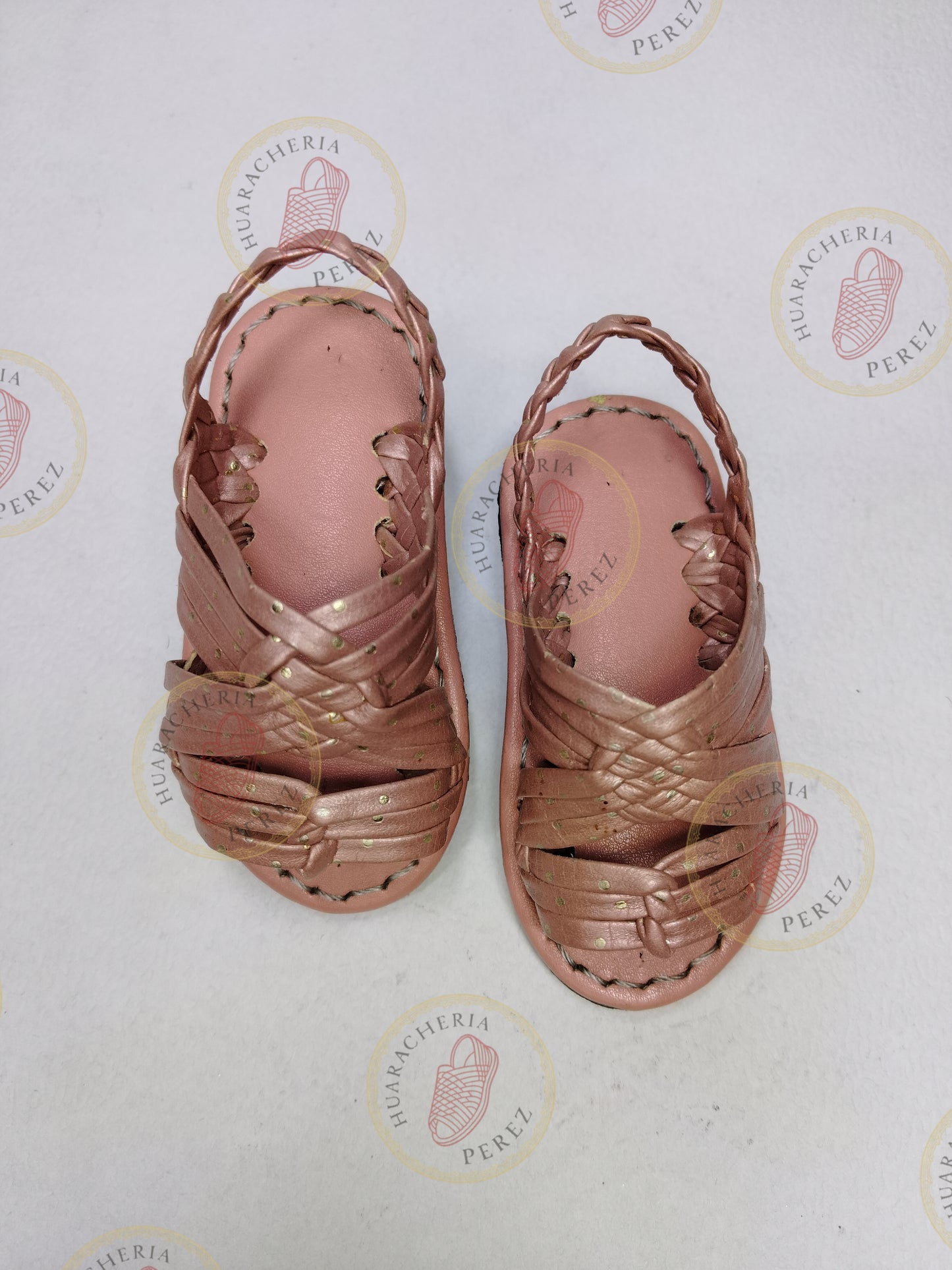Dulce Tejido – Huarache tejido para niños en colores pastel