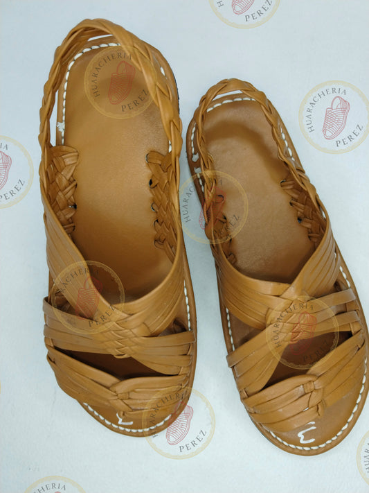 Traditional Woven Huarache – Classic Unisex Leather Sandal