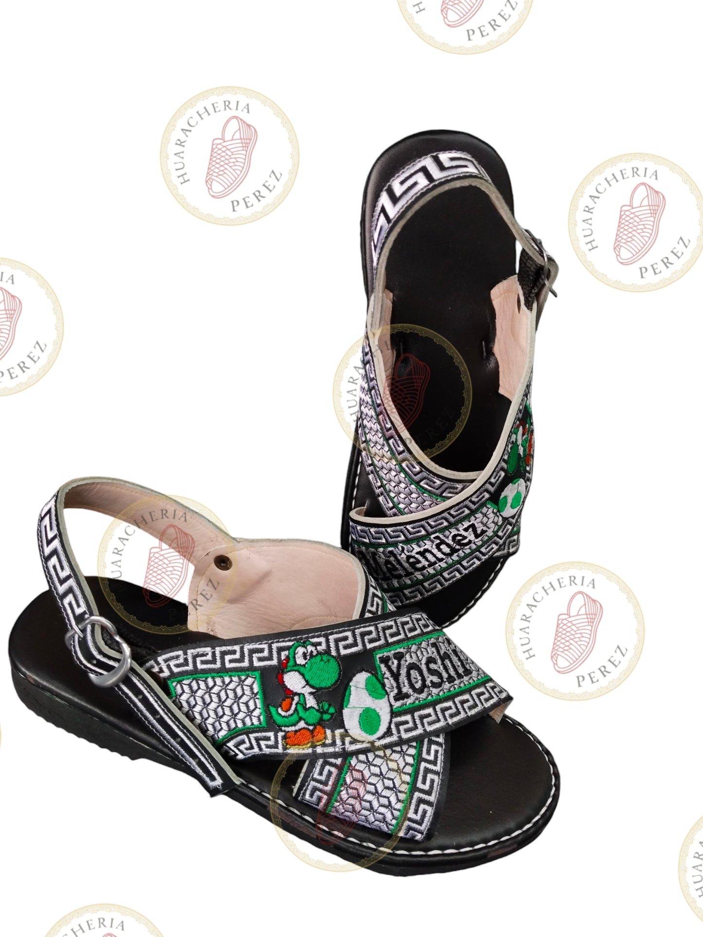 Personalized Embroidered Huarache – Custom Identity Edition