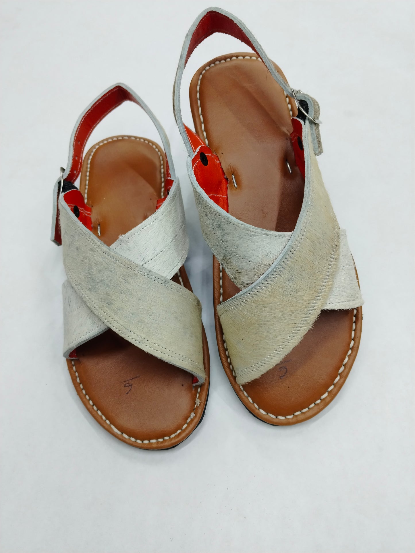 Cowhide Leather Huarache – Handcrafted Unisex Sandal